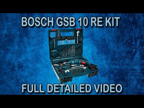 10mm bosch gsb 10 re impact drill kit 500watt