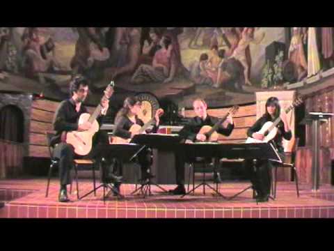 SOLEM GUITAR QUARTET - Federico Moreno Torroba - Estampas - (1 part)