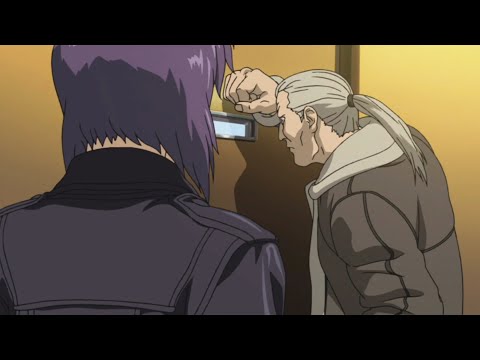 Batou Tells Motoko Kusanagi About The Cyborg Burning Out His Memory | Stand Alone Complex