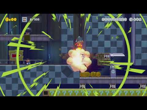 Imagine a Red POW by Symp - Super Mario Maker 2 - No Commentary 1bw