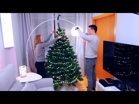 VLOG: WE DECORATE THE CHRISTMAS TREE AND THE WHOLE HOUSE! 12/02/17