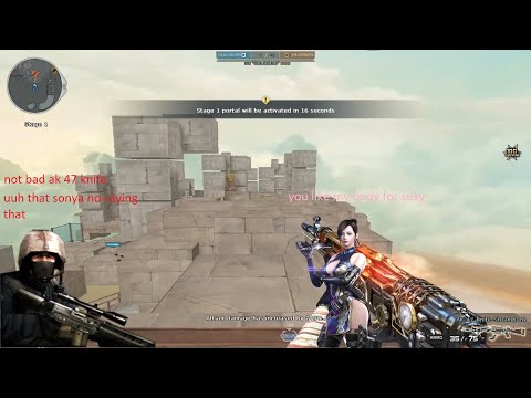 Crossfire mutant escape ak 47 knife steampunk gameplay