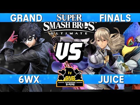 Smash Ultimate Tournament Grand Finals - 6WX (Joker) vs Juice (Corrin / Falco) - CNB 185