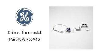 General Electric Defrost Thermostat Part # WR50X45