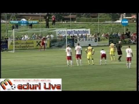 Steaua 2-3 Salzburg  Gol Tanase Penalty
