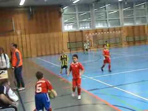 25.1.2014: Turnier in Oberwil - Gruppenspiel OB U8 - Türkgücü a