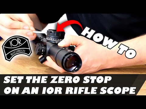 How To Set The Zero Stop On An IOR Rifle Scope