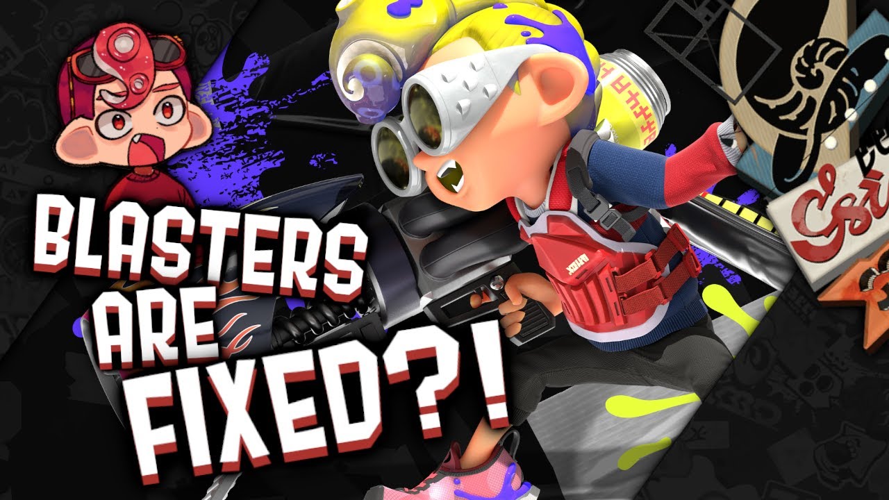 THEY FIXED BLASTERS IN SPLATOON 3?