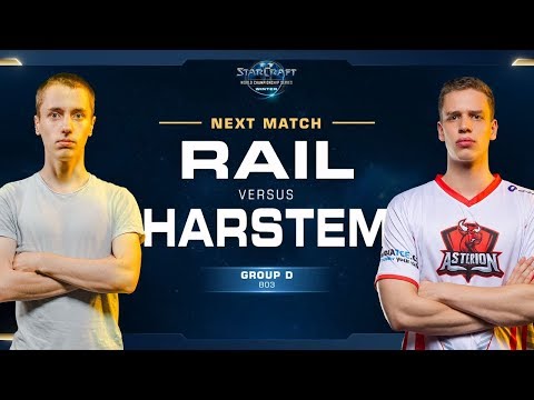 Rail vs Harstem PvP - Ro16 Group D Decider - WCS Winter Europe
