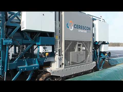 Cerescon delivers first Sparter asparagus harvesting robots