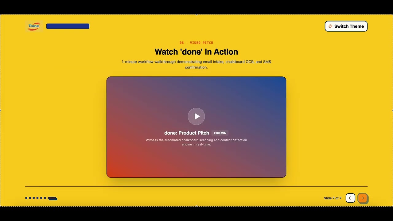 Done with Flash project preview