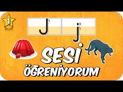 J Sesi Öğretimi 🤸🏻 Okunuşu ve Yazılışı 🏖️ 1.Sınıf #2025