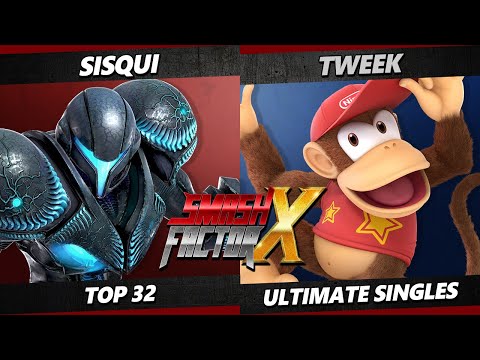Smash Factor X - Sisqui (Dark Samus) Vs. Tweek (Diddy Kong) Smash Ultimate - SSBU