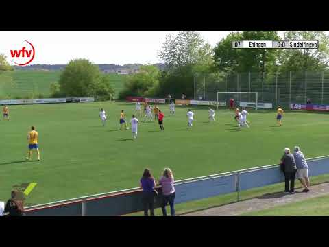 SSV Ehingen Süd - VfL Sindelfingen, 1:0 durch Lukas Schick