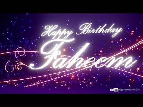 Faheem #birthday #special #video #Faheem #wishes