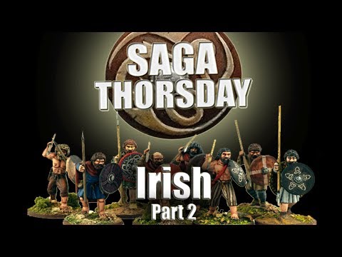 SAGA THORSDAY 42 - Irish Battle Board and Tactics! Part 2