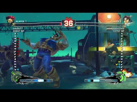 SSFIV Online: Tokido (Akuma) vs basara2009 (T.Hawk) TRUE-HD QUALITY