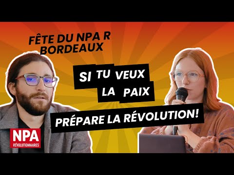 Contre la montée du militarisme dans le monde, si tu veux la paix, prépare la révolution !