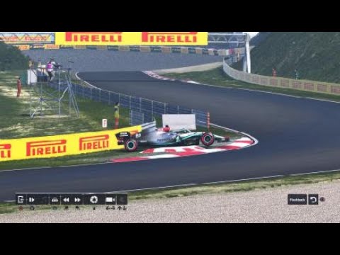 F1® 2020 stuck on the curb at Zandvoort