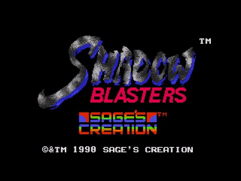 Shadow Blasters Megadrive