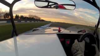 preview picture of video '29th November, Donington Park in the Supercharged Caterham R600 / 620R'