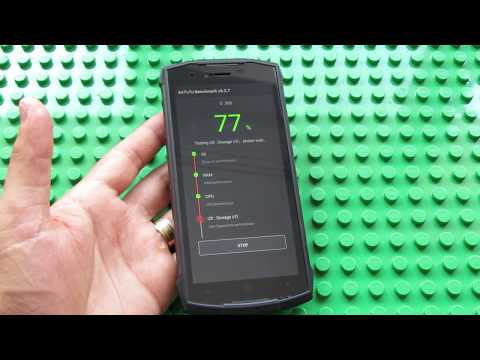 Antutu Benchmark 6.2.7 result on Doogee S55 Rugged Smartphone