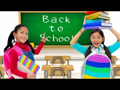 Jannie Charlotte and Andrea Back to School Stories for Kids