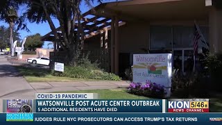 Nine COVID-19 deaths, 46 resident cases reported at Watsonville Post Acute