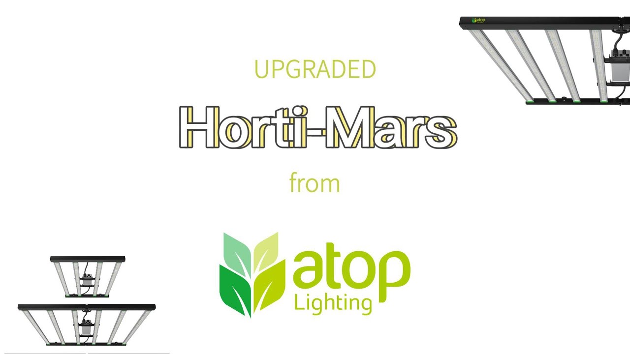 Upgraded Horti-Mars, Commercial 400-800W Grow Light for Indoor Farming, Vertical Rack, Tent Growing