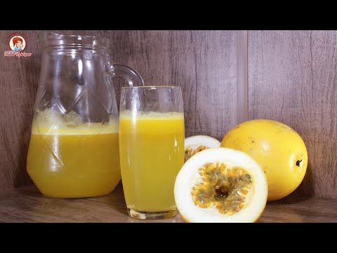 SUCO DE MARACUJÁ - SUPER RÁPIDO E MUITO FÁCIL DE FAZER !!!
