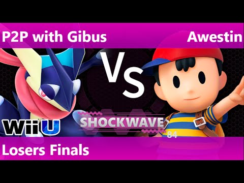 SW Plano 84 - P2P with Gibus (Greninja) vs SS | Awestin (Ness) Losers Finals - Smash 4
