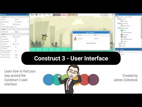 Construct 3 - User Interface