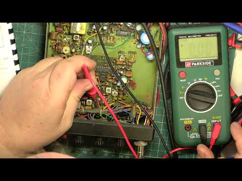 Harvard 400M CB27/81 UK FM CB radio - Resurrection from scrap chassis