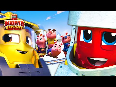 Every Mighty Express Mini Episode! Mini Episode Compilation - Mighty Express Official