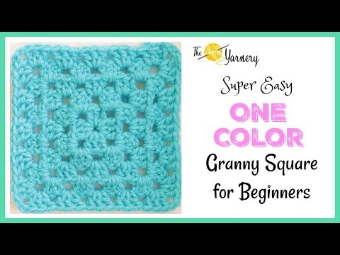 Super Easy Granny Square for Beginners! | The Secret Yarnery