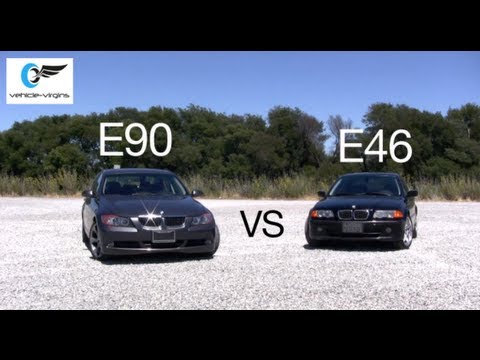 Thumbnail for E46 BMW 330i vs E90 BMW 330i Test Drive and Review Part 1