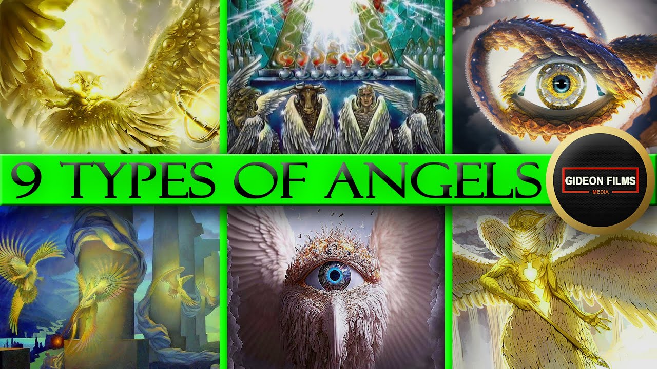 9 Types of Angels | Seraphim, Cherubim, Thrones, Dominions, Virtues Powers Principalities Archangels