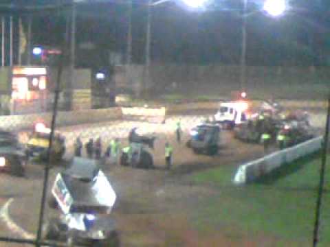 archerfield a-main sprint crash
