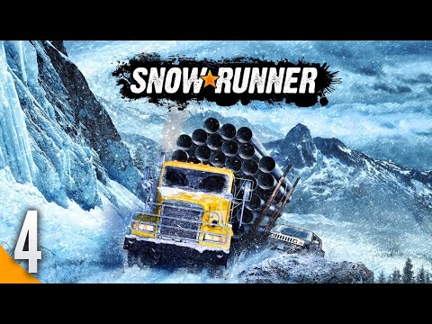 SnowRunner Part 4 | International Loadstar 1700 - Full Gameplay Walkthrough No Commentary