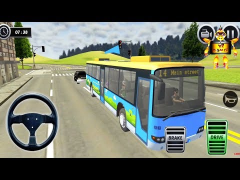 School Bus Coach Driver Simulator 2020 - Android GamePlay