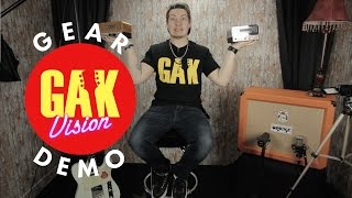 Video thumbnail for Mooer Audio Little Monster BM & AC demo at GAK by GAK