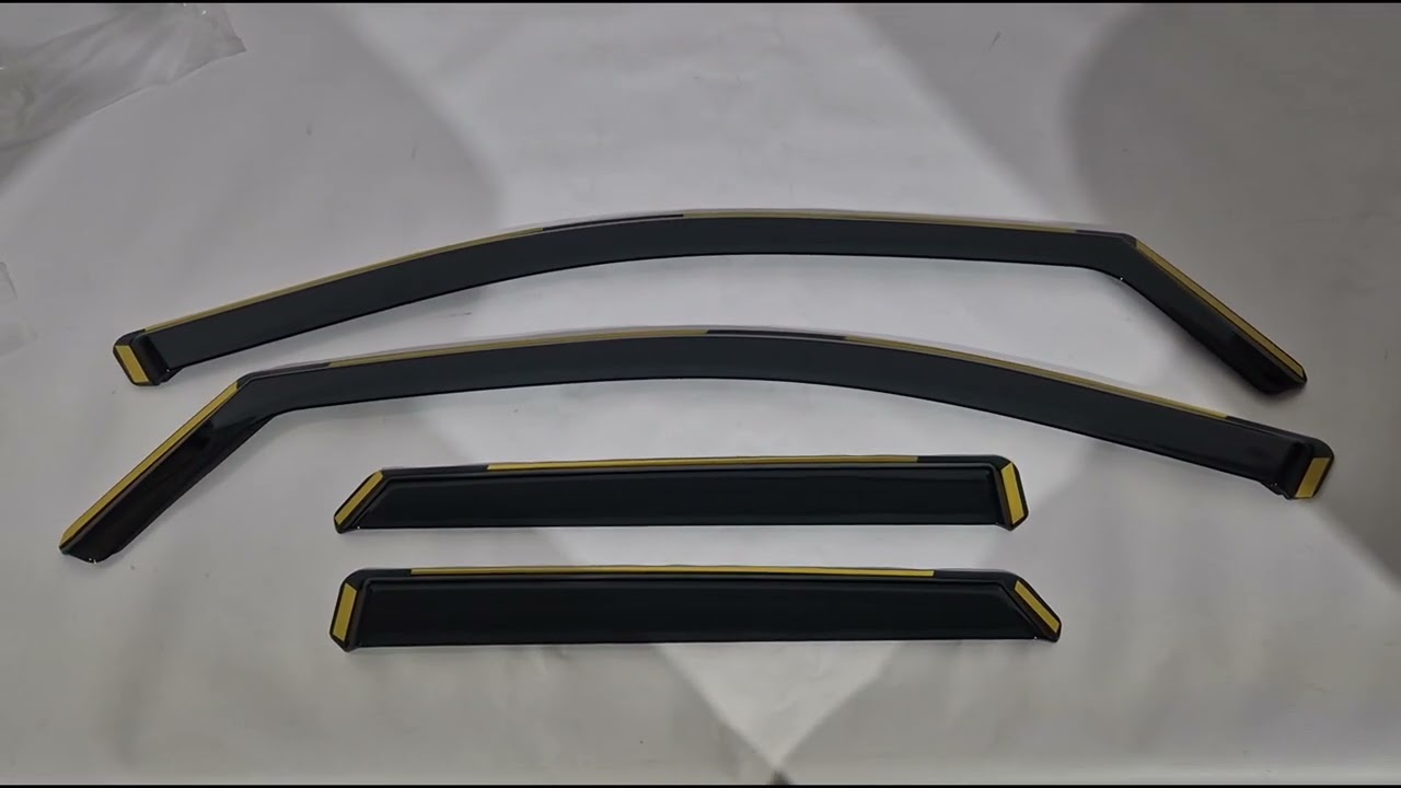 Вставные ветровики Niken Luxury (4 шт) Video 1