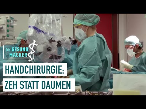 toe instead of thumb | Experts for healthy hands | 4/5 | The Health Makers