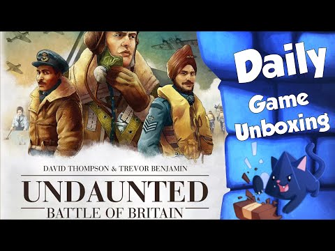 Undaunted Battle of Britian  Daily Game Unboxing