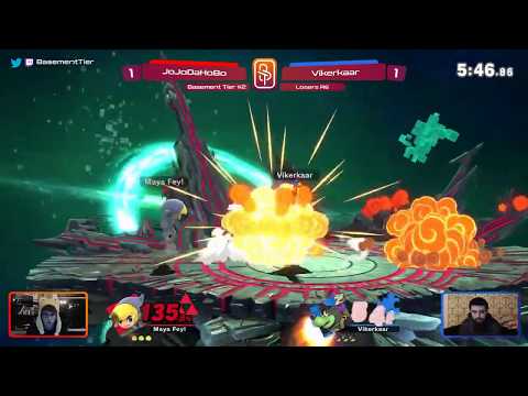 Basement Tier#2 | JoJoDaHoBo (Toon Link) vs Vikerkaar (Banjo) Losers Round 6