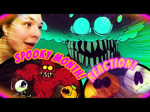 Reaction to Sr Pelo's Spooky Month animations before playing the mod 👻