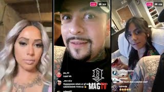 Black Ink CHI: Junior Claps Back At Lily About Jamaica On IG Live!