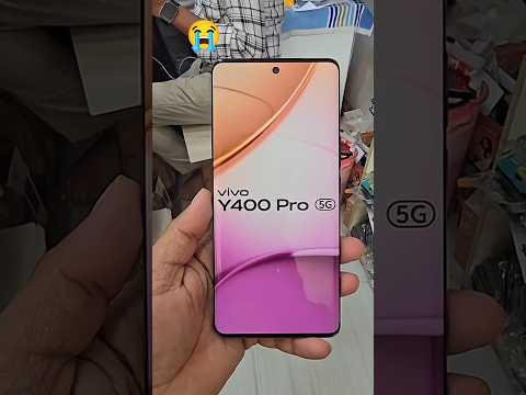 Thumbnail for #vivoy400pro | Vivo Y400 Pro | Vivo curved 5G phone unboxing quick review short video #viralvideo