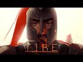 Feuer Ausschnitt Ilium ANIMATION