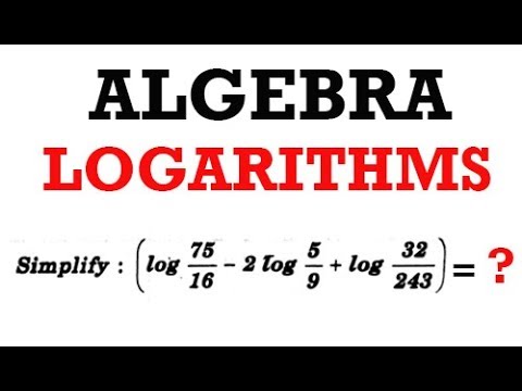 Algebra Tricks in Telugu | Logarithms  | by Manavidya Video